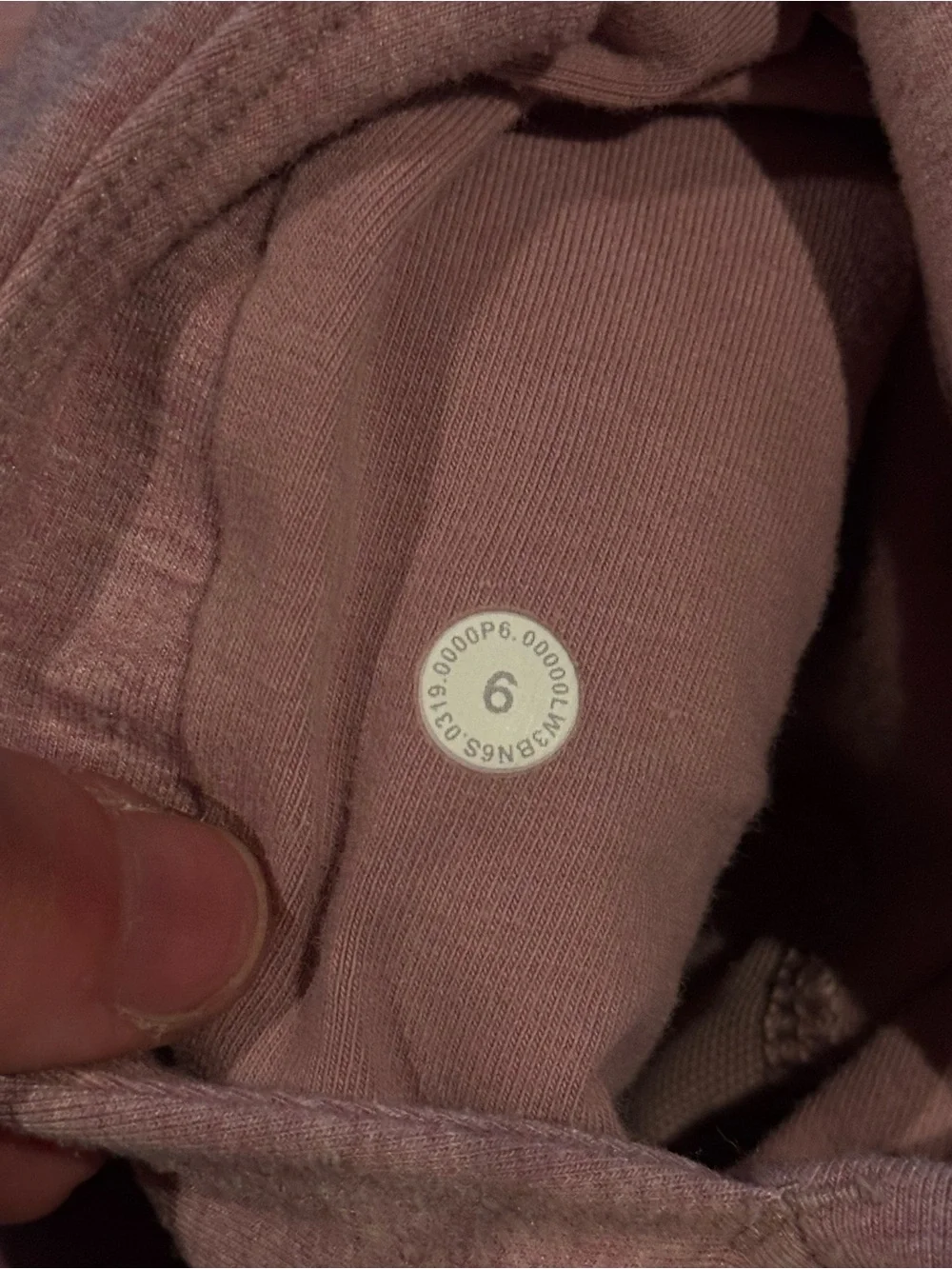 Lululemon High Lines Pullover Heathered Vintage Mauve Size 6